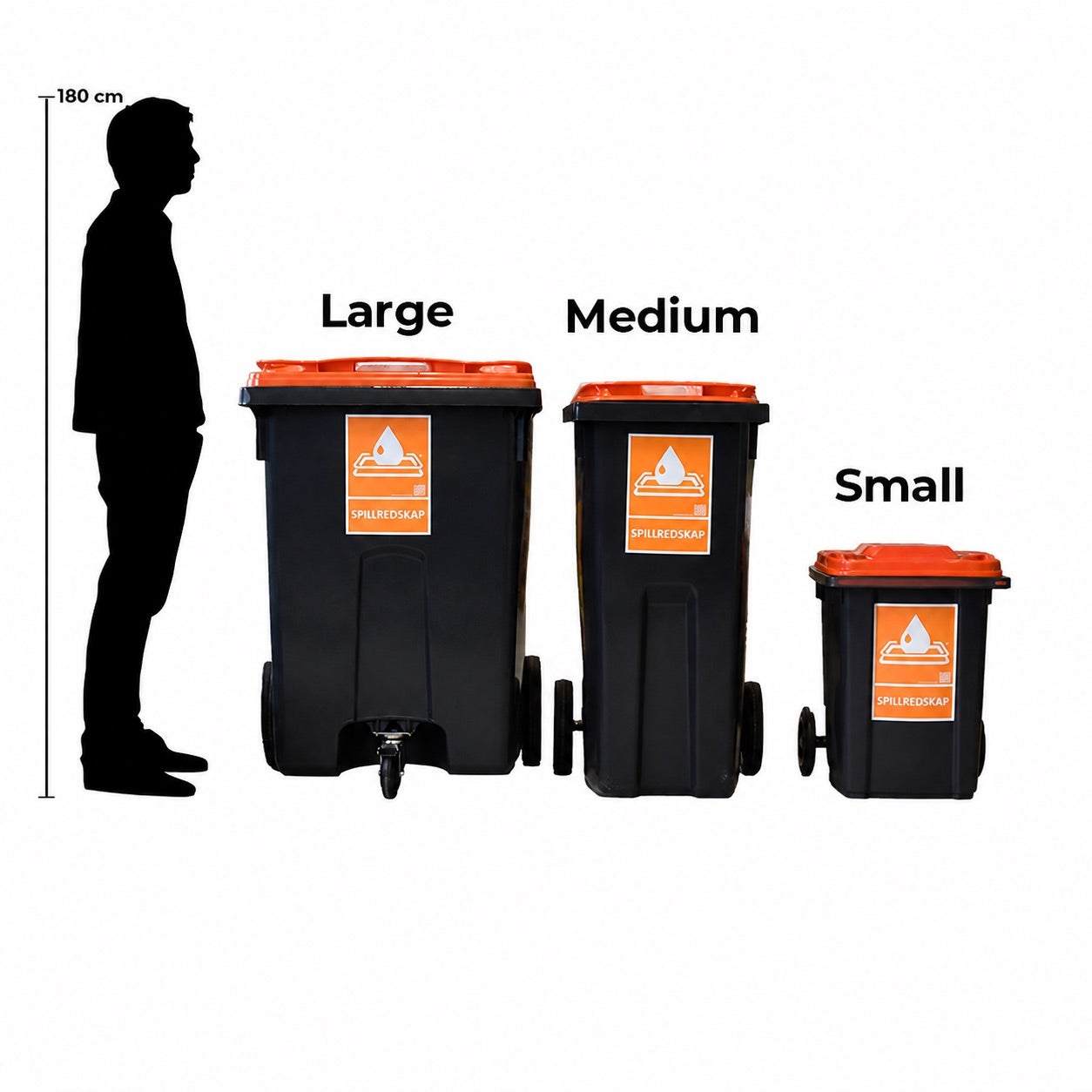 Spillkit Spillify SR50 mobilt kärl Small Universal