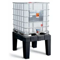 Lagerbock för IBC-behållare