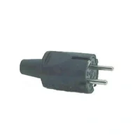 Stickpropp av gummi, med jorddon, brytskydd, IP44