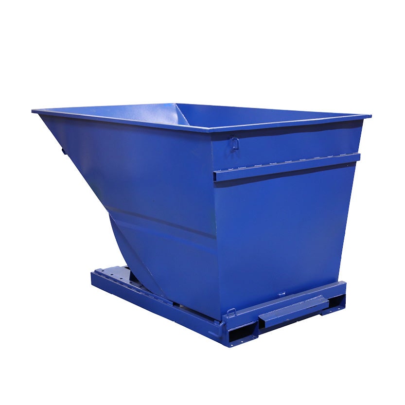 Tippcontainer Tippo light av stål 2000 L, för lättare källsortering