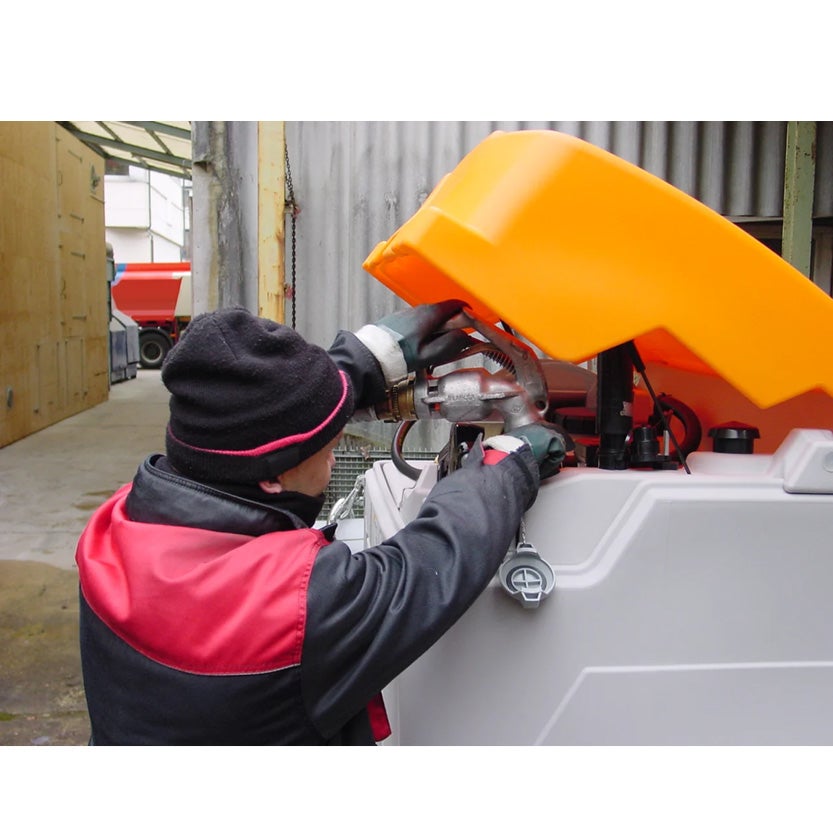 Dieseltank CUBE Premium 2 x 2500 L för utomhuslagring