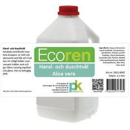 Ecoren® Hand- och duschtvål Aloe Vera 2,5 L