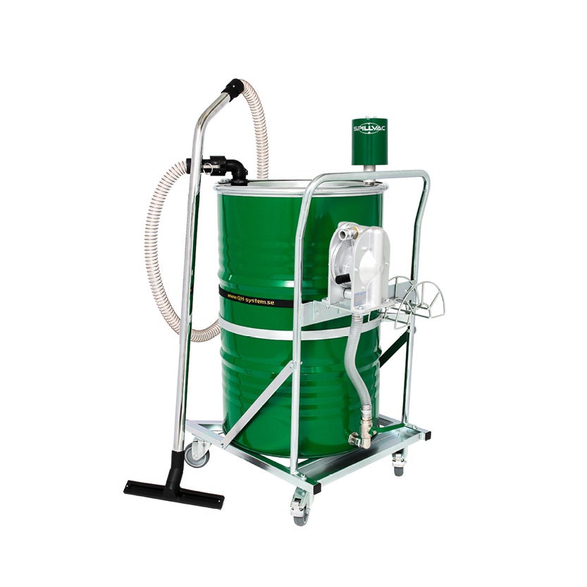 Fatsug SPILLVAC® PumpOut, tryckluftsdriven industri- och våtsug