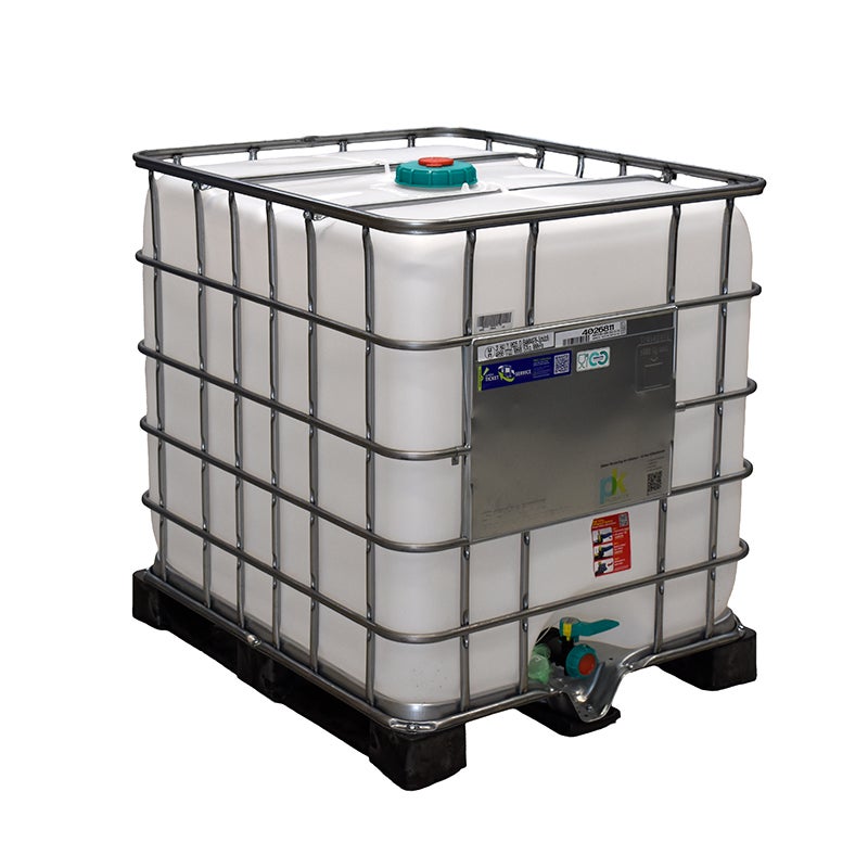 IBC-behållare 1000 L, UN- och livsmedelsgodkänd, DN50G, PE-pall