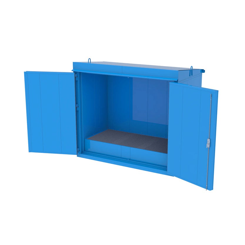 Brandsäker miljöcontainer EI60 3,2 x 1,7 m