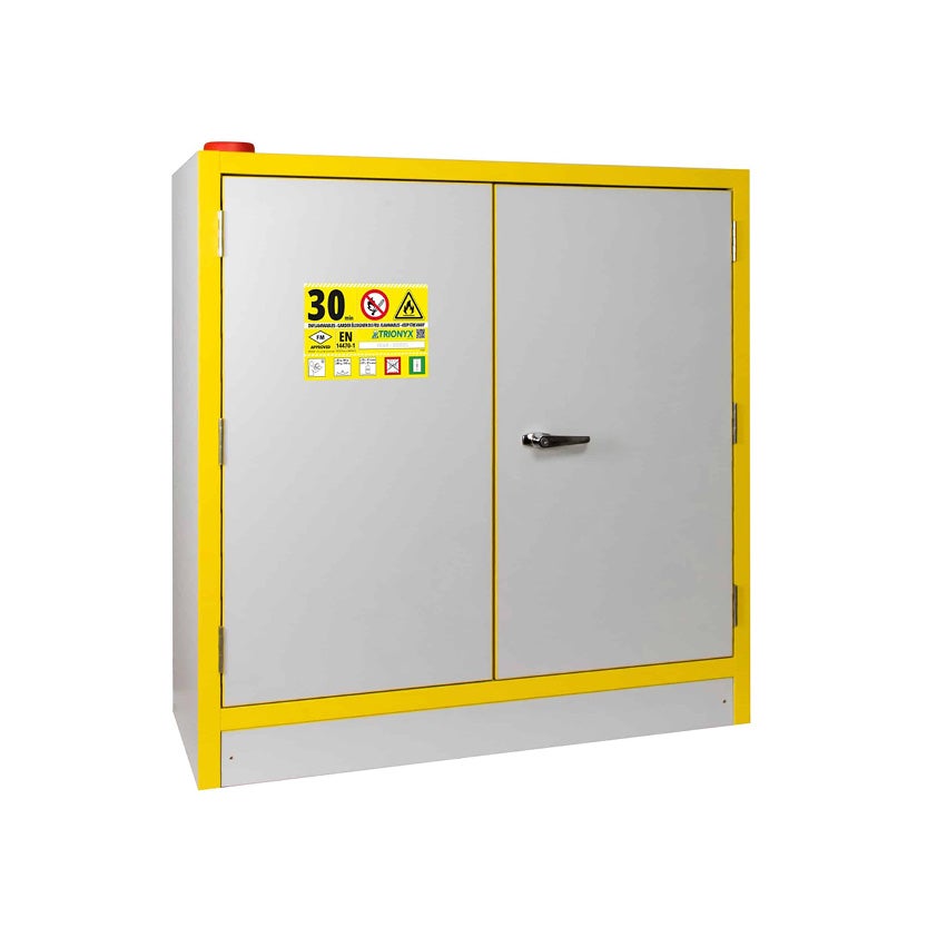Kemikalieskåp JiWa F30-KEM3, brandskydd i 30 min