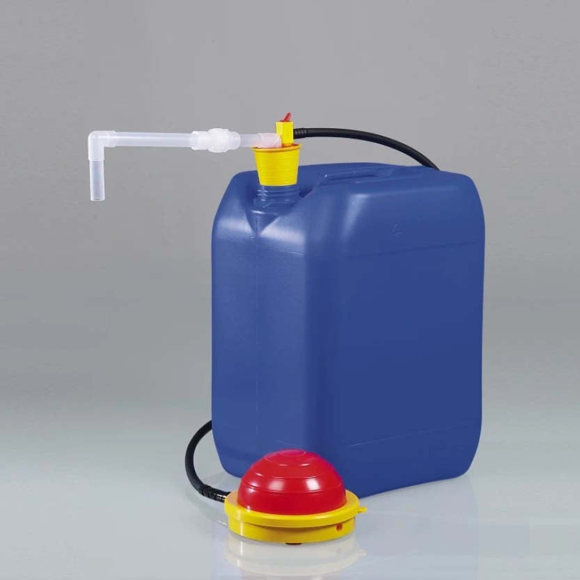 Fotpump OTAL® av polypropen (PP) för mindre behållare