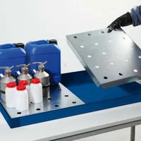 Förzinkad hålplåt till småförpackningskar 20 L