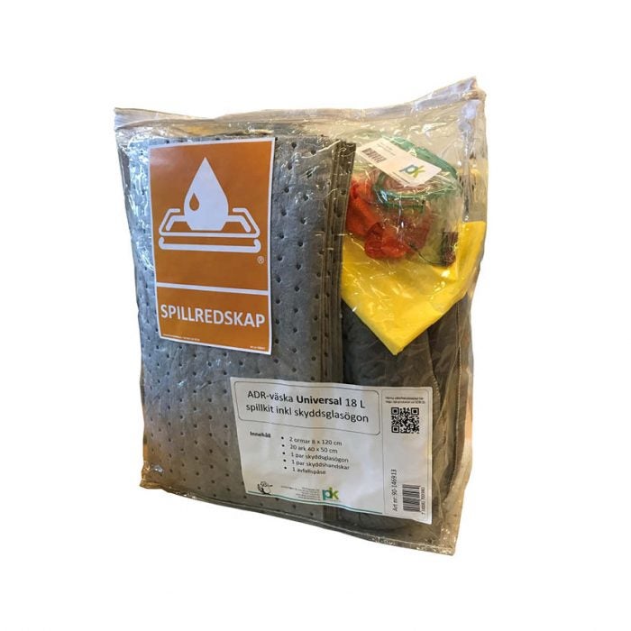 Spillkit Spillify SR24 ADR-väska inkl skyddsglasögon