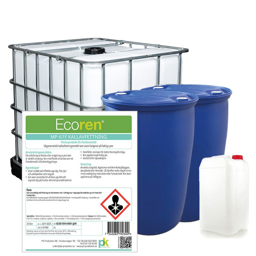 Ecoren® MP-61F Kallavfettning - 25 L dunk