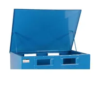 Lock till bottentömmande container