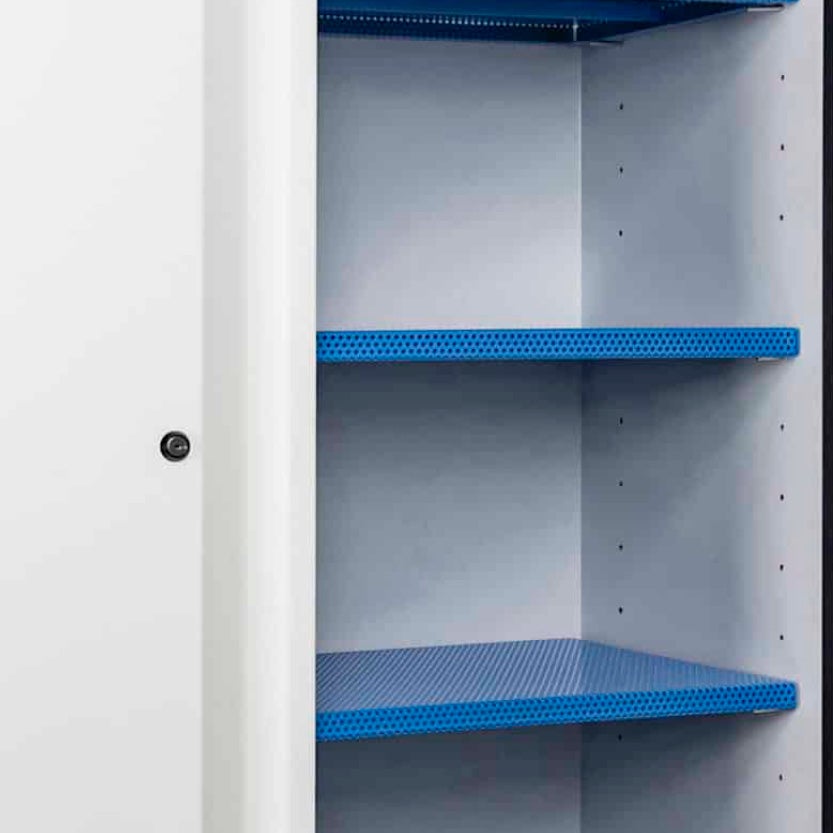 Hylla, perforerad, till JiWa F90 bredd 490 mm