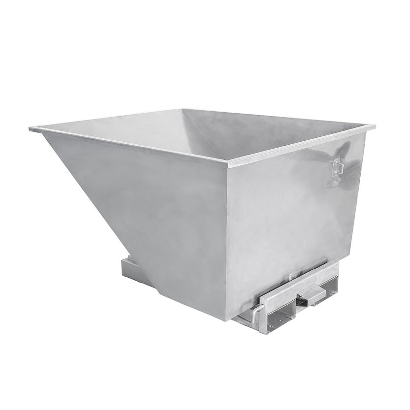 Tippcontainer Tippo TS 900 L, av rostfritt stål 304