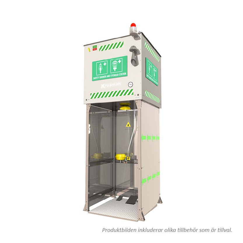 Tankdusch med toppmonterad tank 1400 L