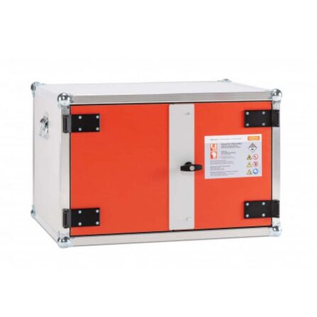 Batteri- och laddskåp Basic för litium-/litiumjonbatterier, 60 min
