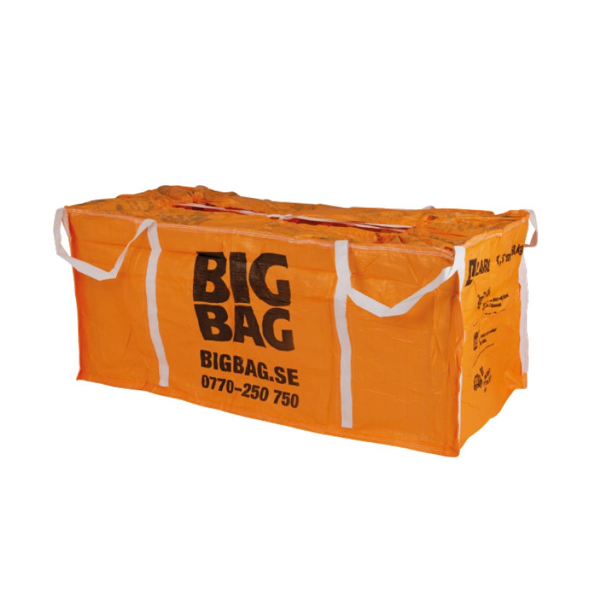 Storsäck Big Bag Large med lock 1700 L,  1,25 ton 