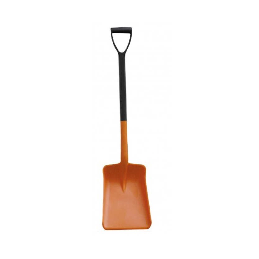 Skyffel av plast med D-grepp, 1050 mm