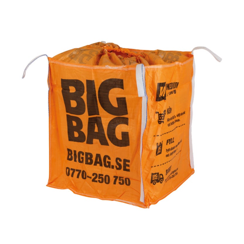 Storsäck Big Bag Medium med lock 1000 L,  1,3 ton 
