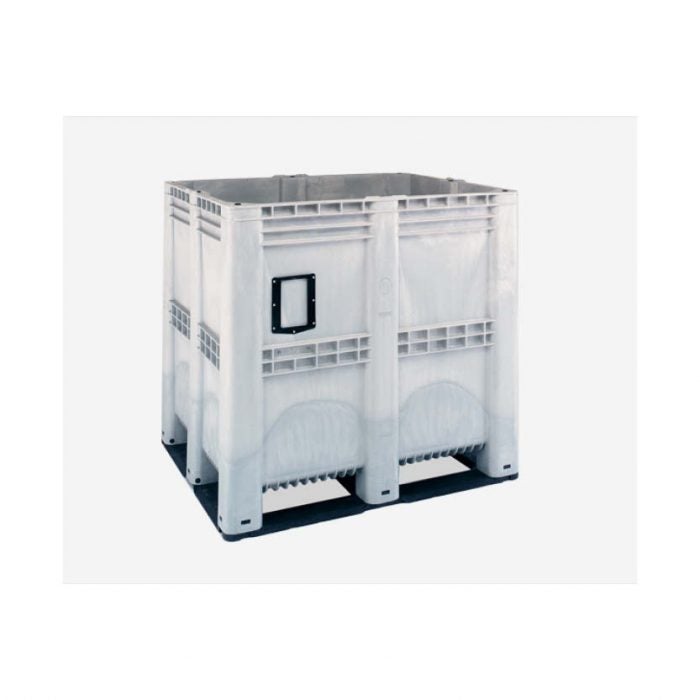 Pallbox av plast 1400 L, 1300 x 1150 x 1250 mm