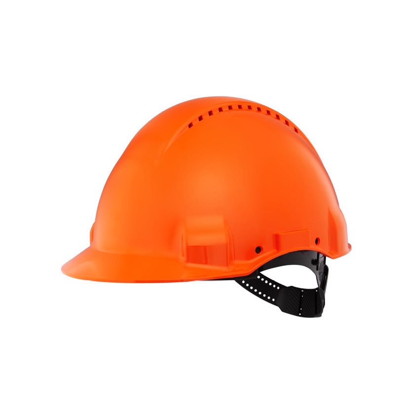 Skyddshjälm 3M™ G3000 Uvicator, orange
