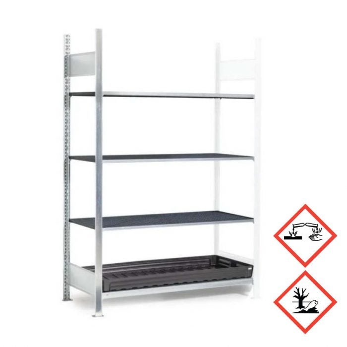 Kemikaliehylla GKG 1360 PRO med 4 lagerplan
