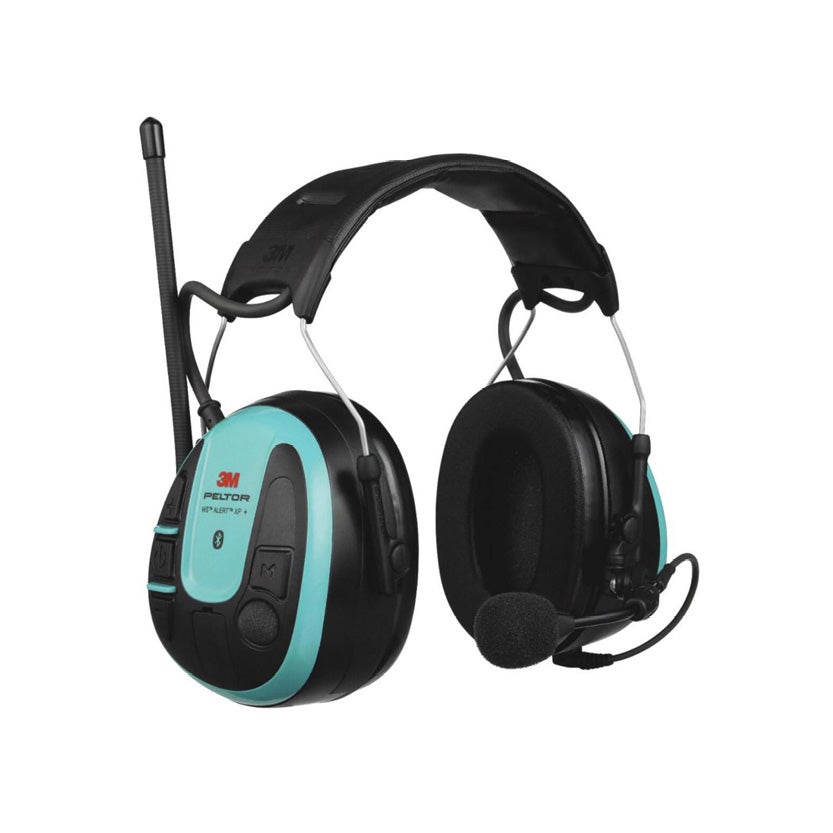 3M PELTOR WS Alert XP+ – Bluetooth-hörselkåpa med hjässbygel