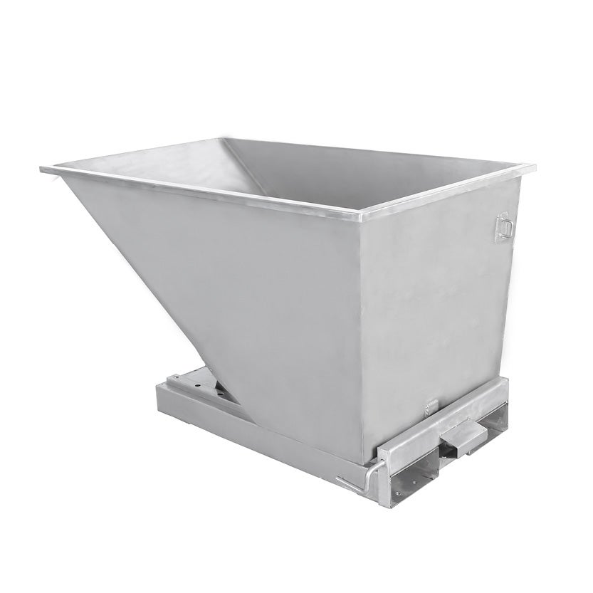 Tippcontainer Tippo TS 600 L, av rostfritt stål 304