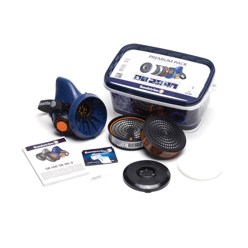 Halvmask Sundström SR100 Premium pack