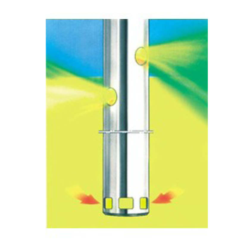 Blandningsverk för fat och IBC-behållare, pumprör i PP