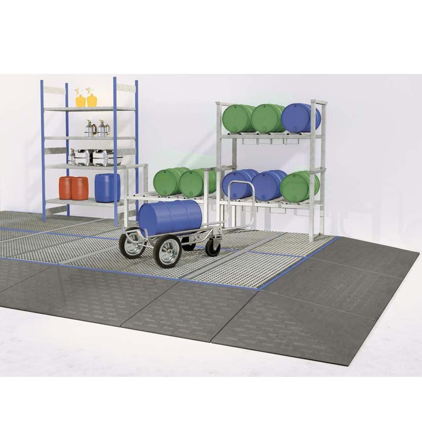 Arbetsgolv BK30.8 av PE, en sektion med mått 3000x790x150 mm