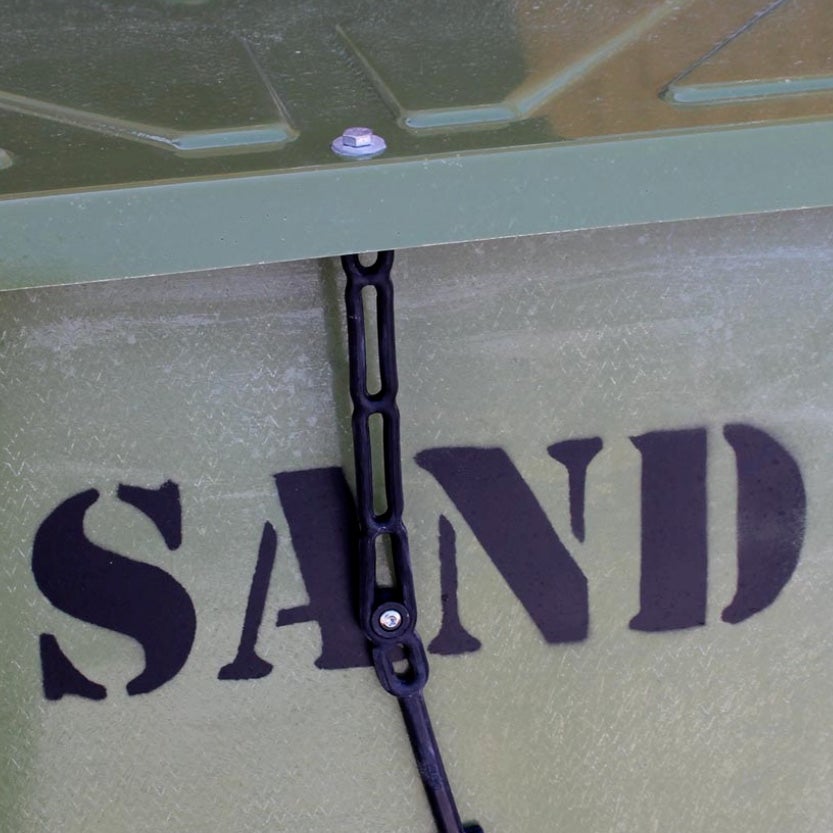 Stropplås till sandlådor