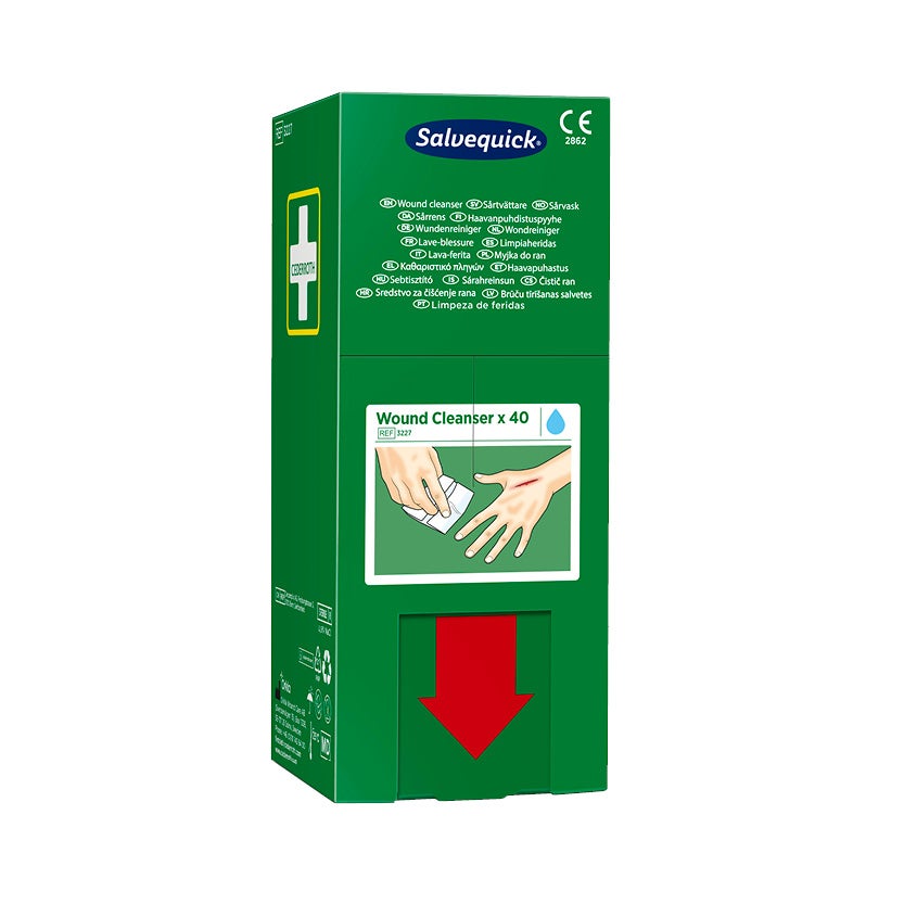 Sårtvättare Salvequick 40-pack, refill 3227