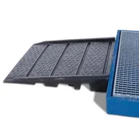 Påkörningsramp Compact till arbetsgolv BK av polyeten (PE)