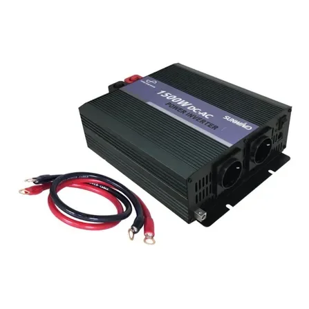 Sinusomformare 1500W, inverter 12V till 230V