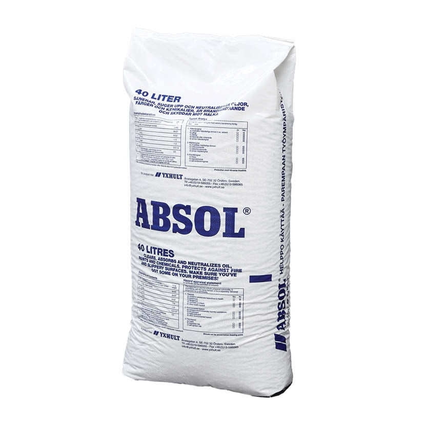 Absol saneringsmedel, 40 L säck