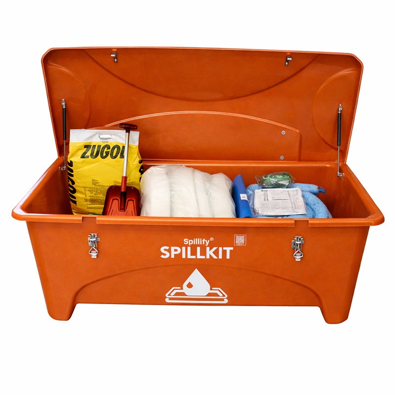 Spillbox Spillify SR310, absorbenter för oljespill på land och vatten