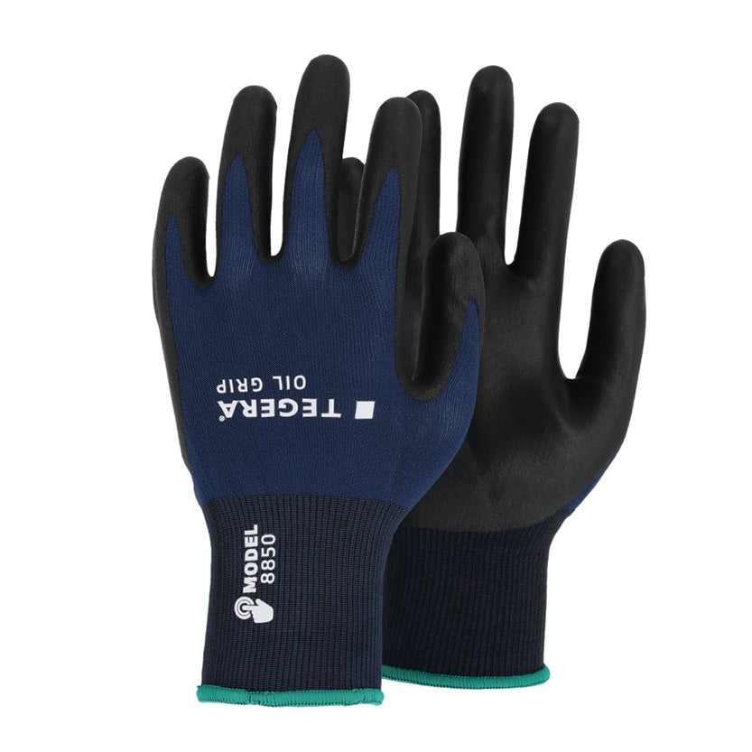 Montagehandske Tegera Oil Grip 8850R, stl 11