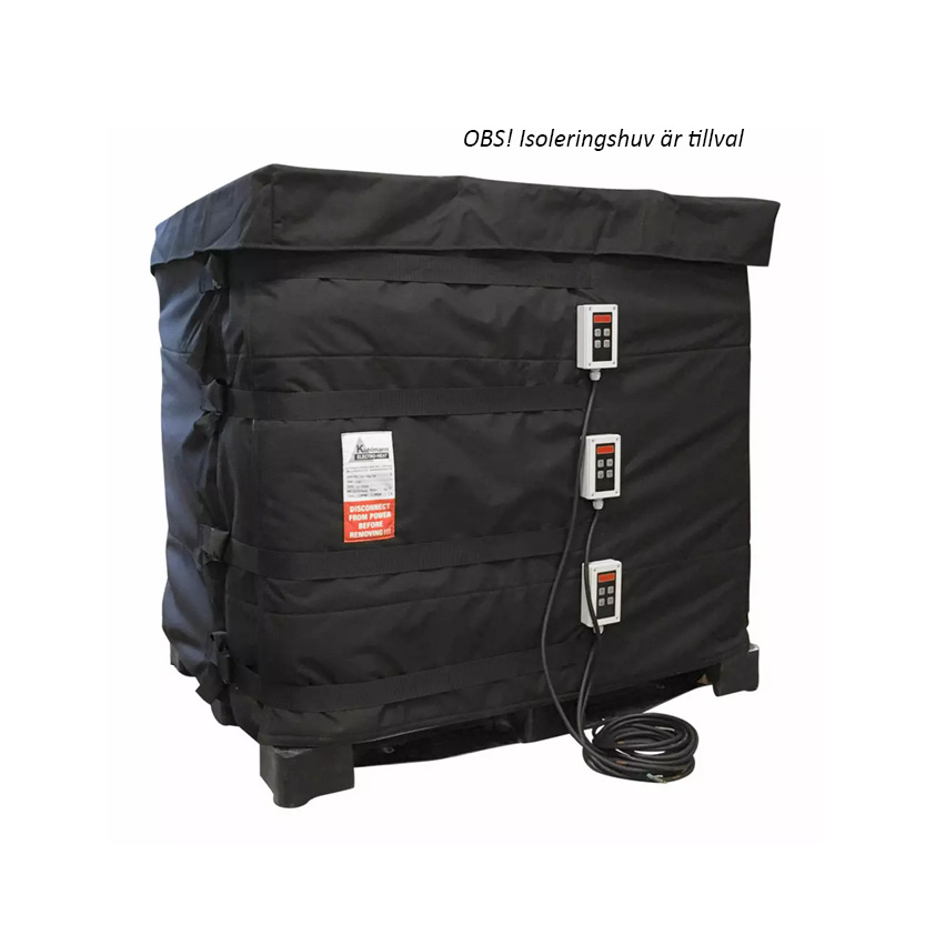 Värmemantel för 1000 L IBC-behållare, 3 x 1000 W