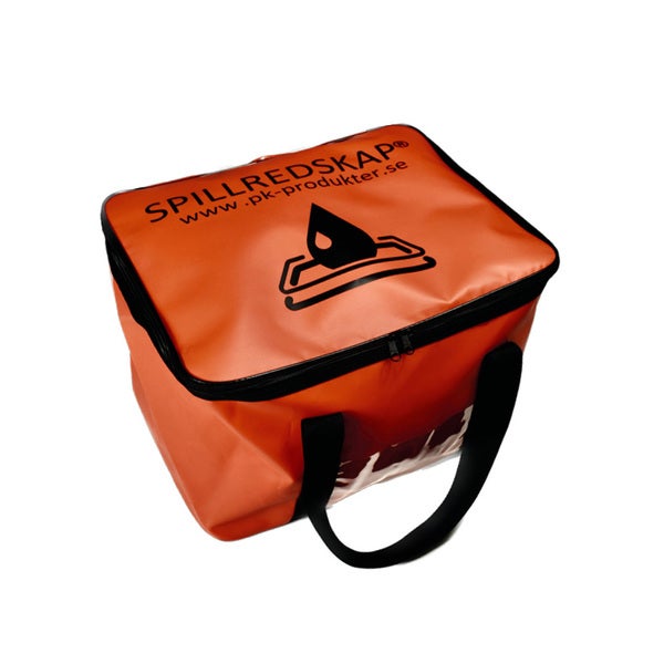 Väska 35 L i orange vinyl, för Spillkit