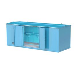 Miljöcontainer för kemikalier 6,2 x 2,4 m, oisolerad