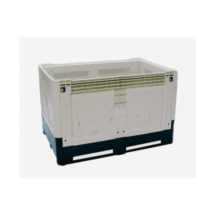 Pallbox av plast 565 L hopfällbar, 1200 x 800 x 805 mm