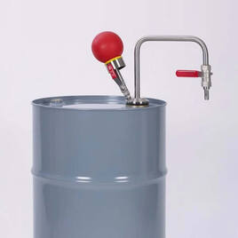 Pump av rostfritt stål med handmanövrering, ATEX-klassad