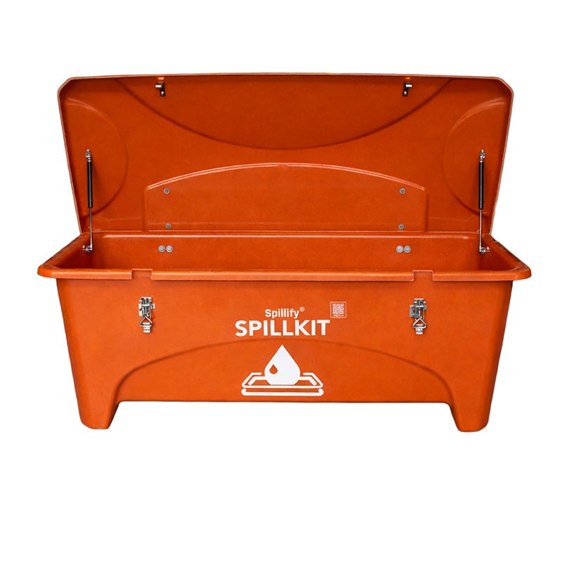 Redskapslåda 475 L med text Spillify® Spillkit