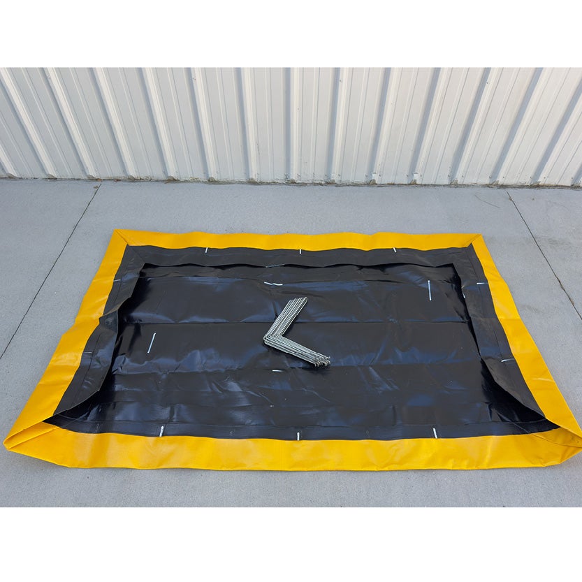 Spillpool, flexibel invallning 1132 liter, 1524x2438x305mm