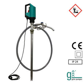 Pumpset Petro, fatpump med varvtalsreglerad motor