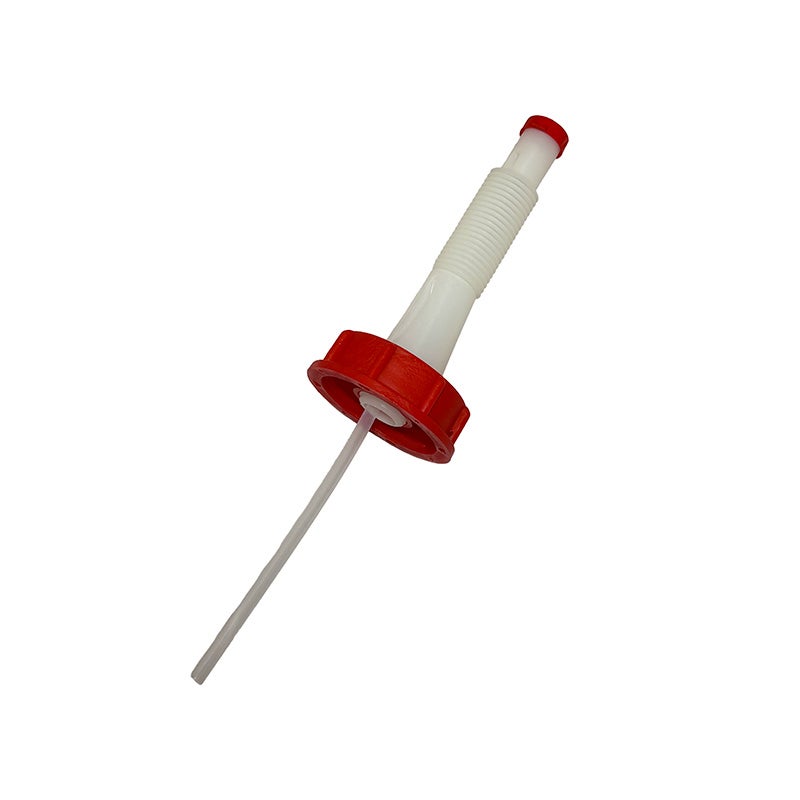 Flexibel hällpip till dunkar med 60x6 gänga