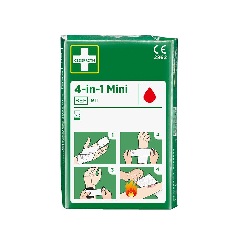 Blodstoppare 4-in-1 Mini Cederroth, refill 1911