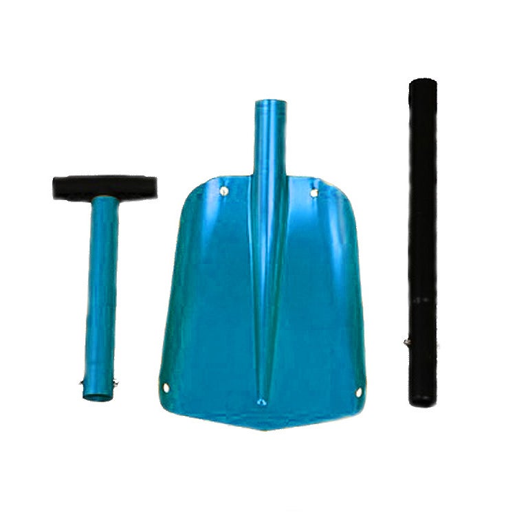 Skyffel av aluminium 3-delad