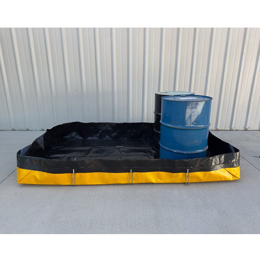 Spillpool, flexibel invallning 1132 liter, 1524x2438x305mm