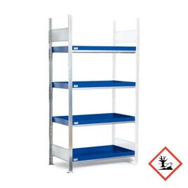 Kemikaliehylla GRW 1060 x 640 med 4 lagerplan